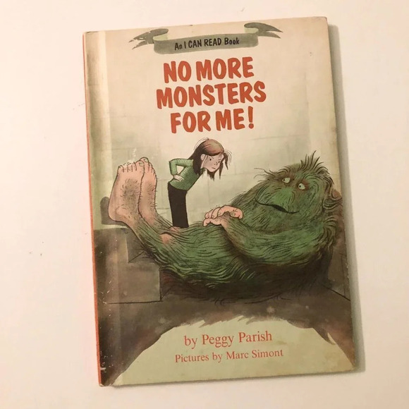 Vtg 1981 No More Monsters For Me An  I Can Read Book by Peggy Parish HC - Picture 15 of 15